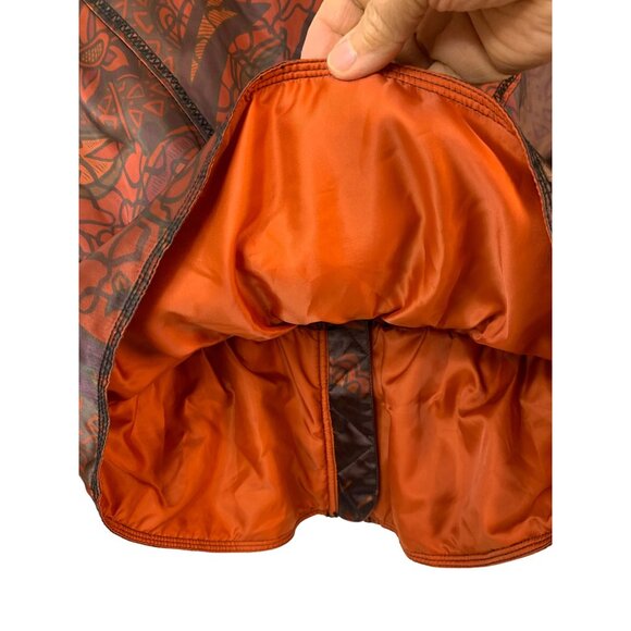 VTG 90s Womens 10 Obermeyer Ski Jacket Floral Print EUC  RAA10419 - Picture 10 of 13